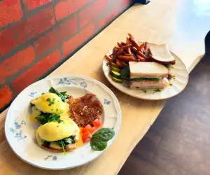 Breakfast and lunch served all day