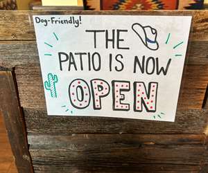 Seasonal patio